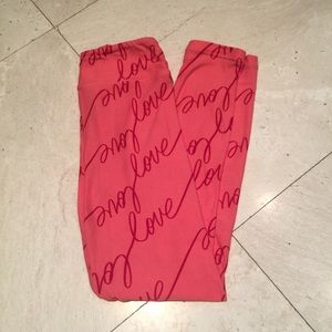 LuLaRoe Valentines Leggings